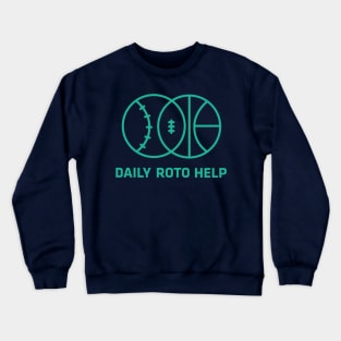 Daily Roto Help Main Logo Crewneck Sweatshirt